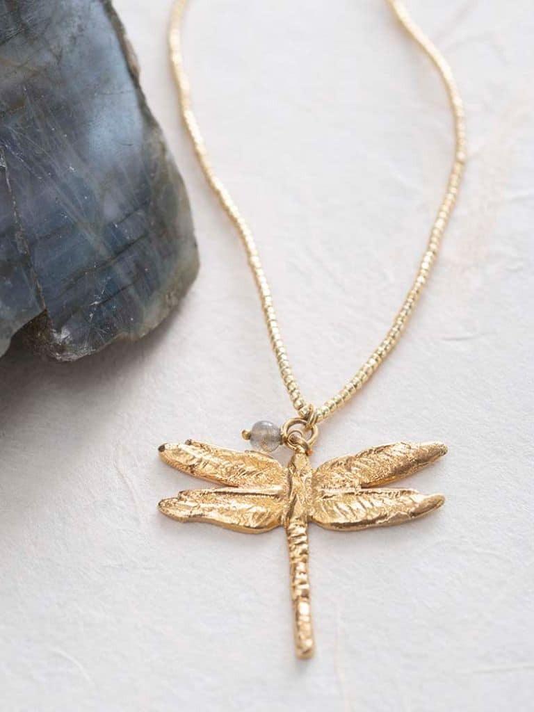 Halskette - Blessing Labradorite, Gold – Bild 2