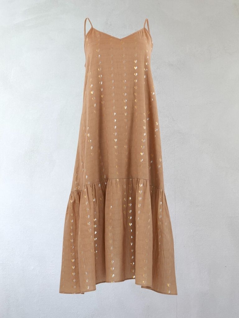 Kleid - Joey Strap, Nougat – Bild 4