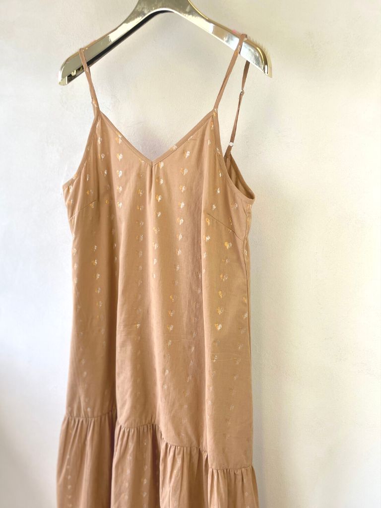 Kleid - Joey Strap, Nougat – Bild 2
