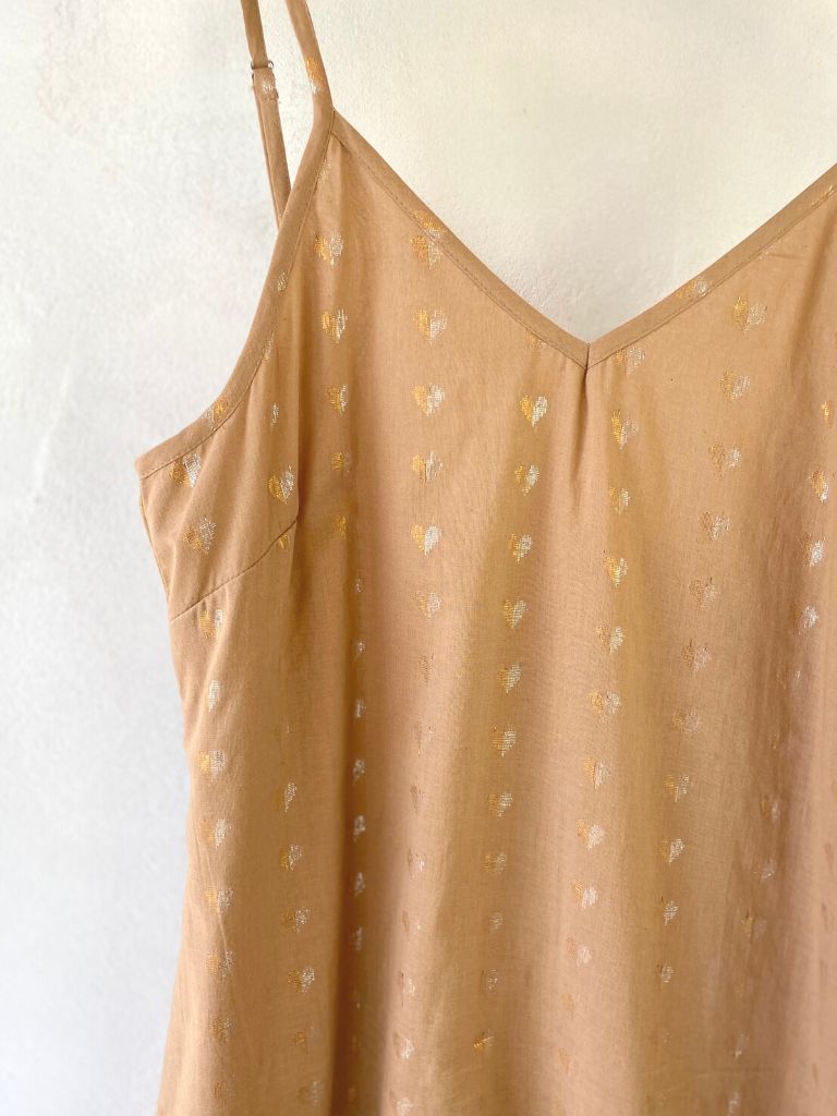 Kleid - Joey Strap, Nougat – Bild 3