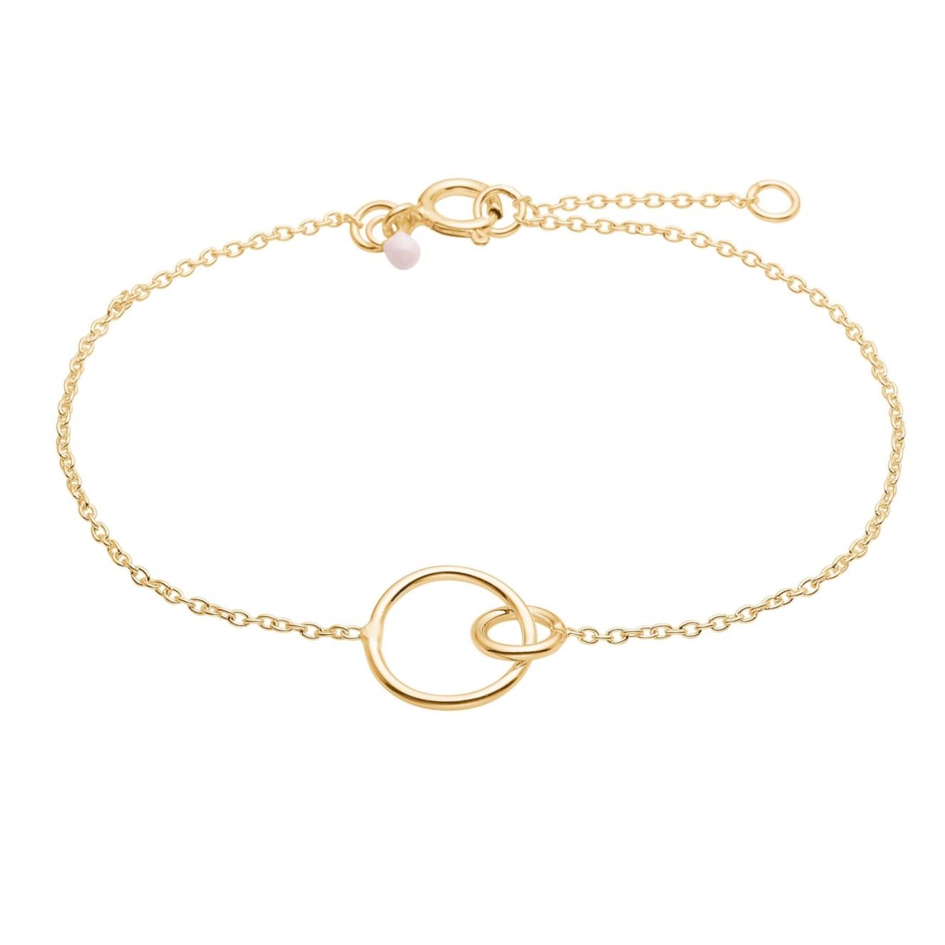 Armband - Double Circle, Gold - Image 2