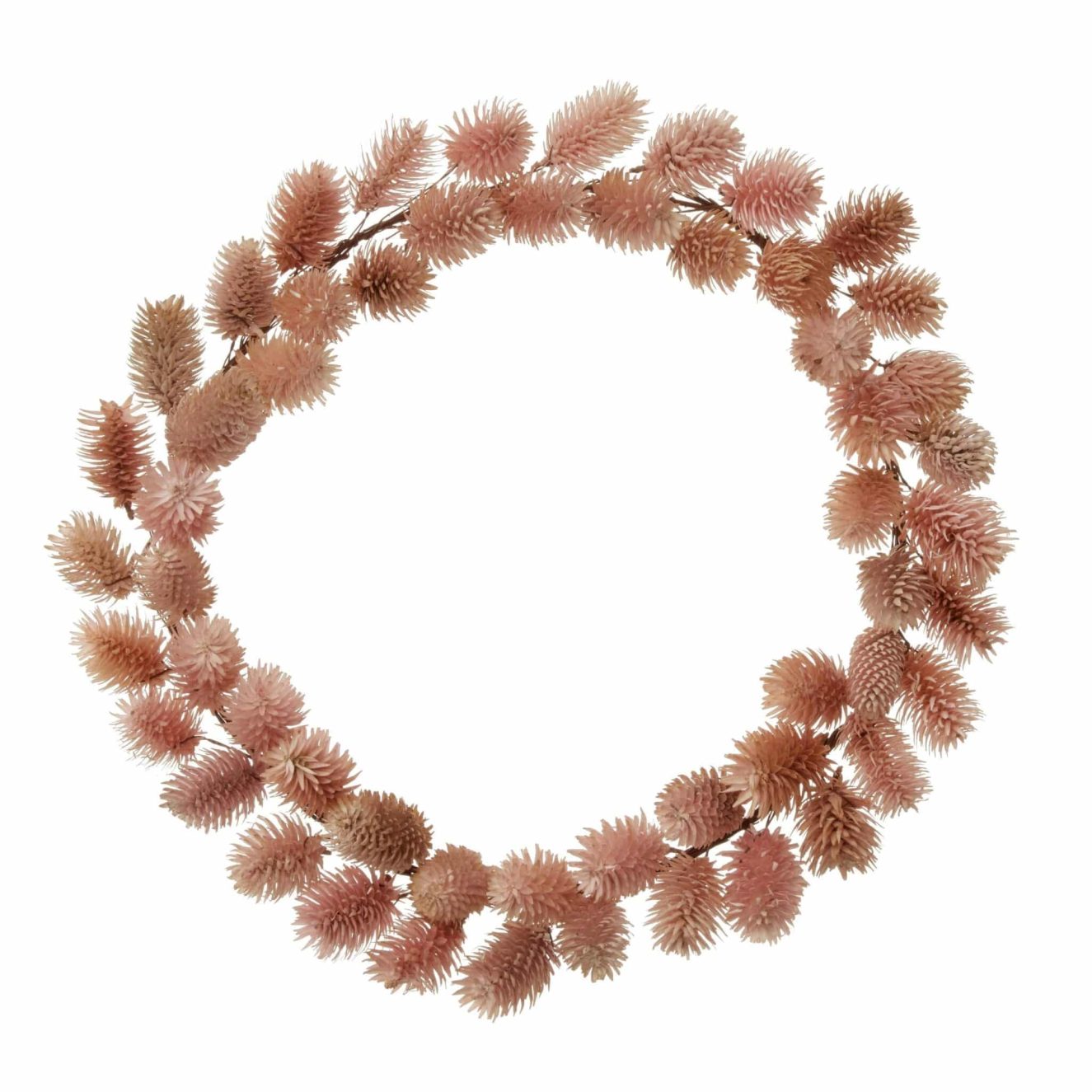 Dekor - Decoration Wreath Thistle Nude, M