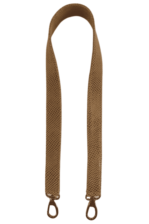 Schulterriemen - Leather, Curry