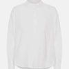 Weisse Bluse mit Rüschen Details von Project AJ117