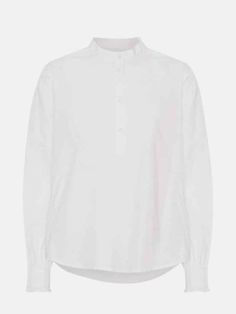 Weisse Bluse mit Rüschen Details von Project AJ117