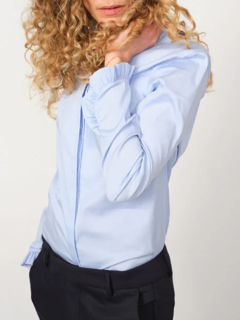 Bluse - Mattie, Light Blue