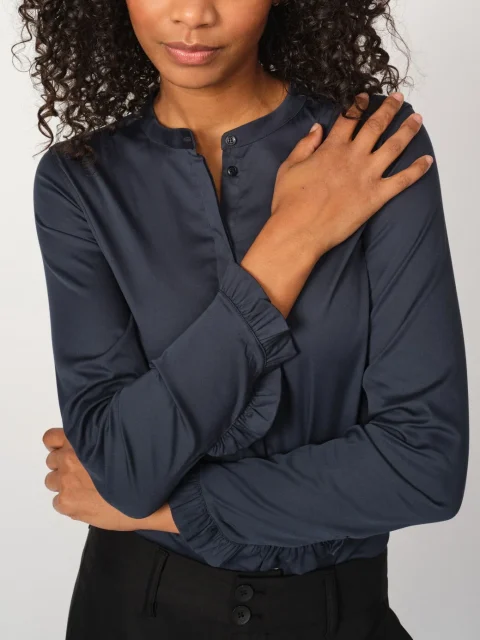 Bluse - Mattie,  Night Blue