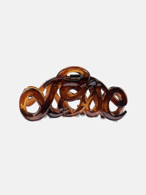 Haarspange - Love 8cm, Horn