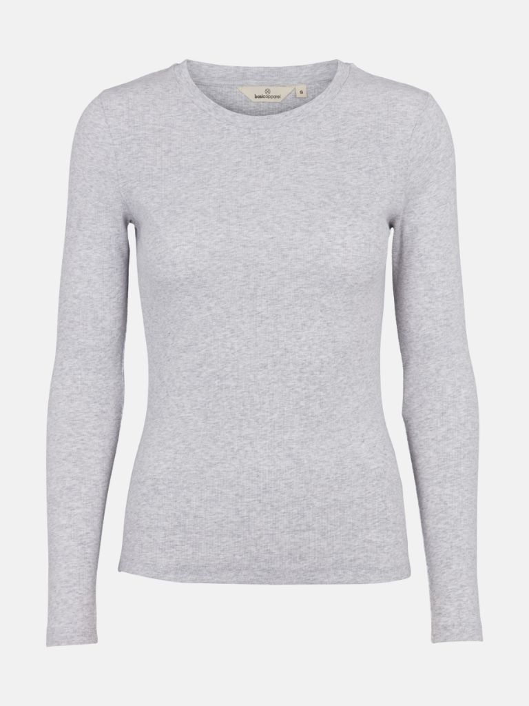 Shirt - Ludmilla LS, Lt. Grey