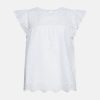 Dalia, Top, Cotton - White 1