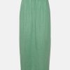 Hildur, Long Skirt, Linen - Dusty Mint 1