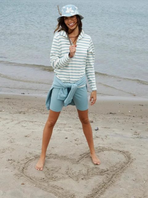 Bluse - Barbara, Ecru_Sea 2