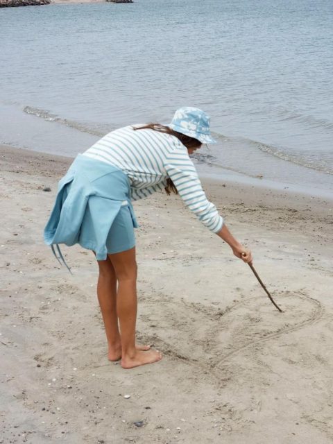Bluse - Barbara, Ecru_Sea 3