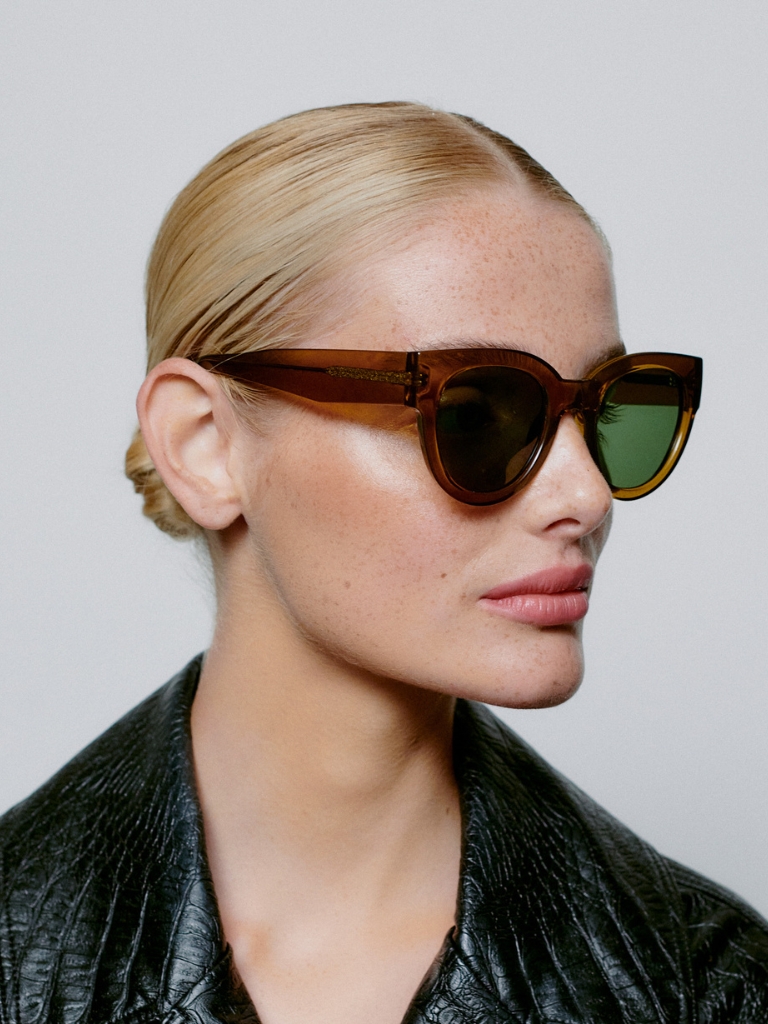 Sonnenbrille - Lilly, Smoke Transparent – Bild 3