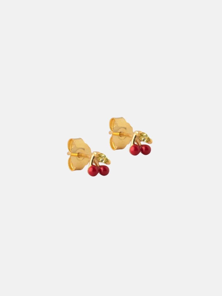Ohrring - Stud, Cherry