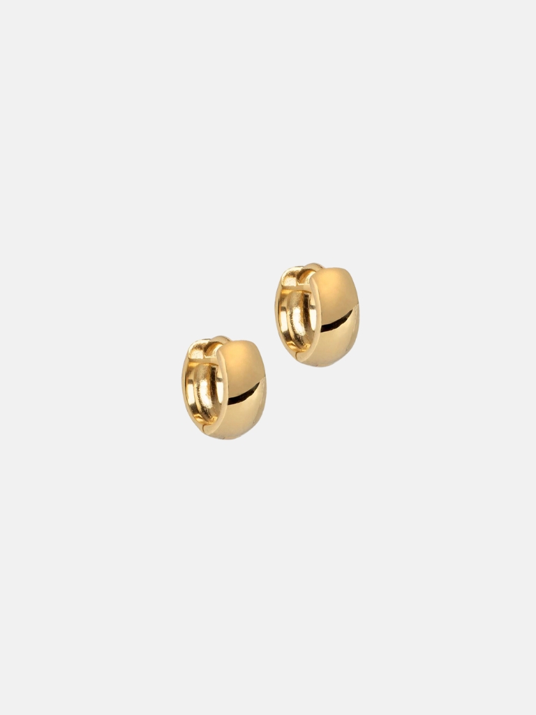 Ohrringe - Hoops Classic Wide, Gold