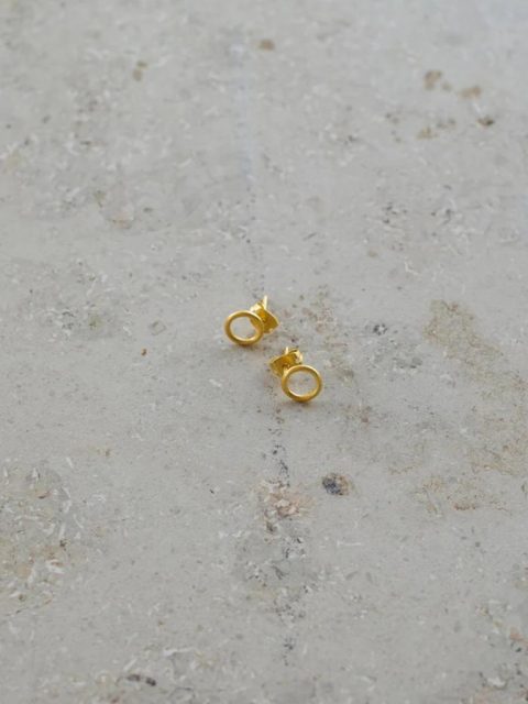 Alternative view of Ohrringe - Circle Gold