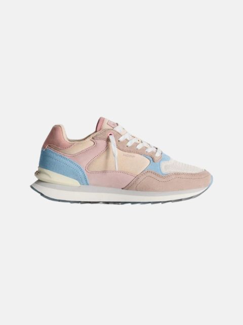 Sneakers - Barcelona, Beige Blue