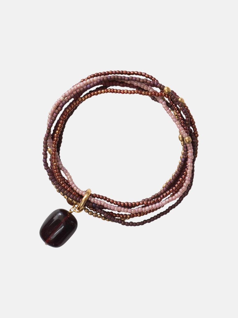 Armband -  Nirmala Garnet GC, Black