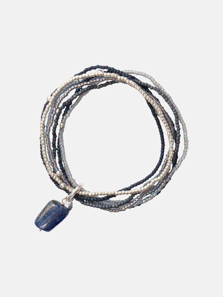 Armband - Nirmala Lapis Lazuli SC, Silver