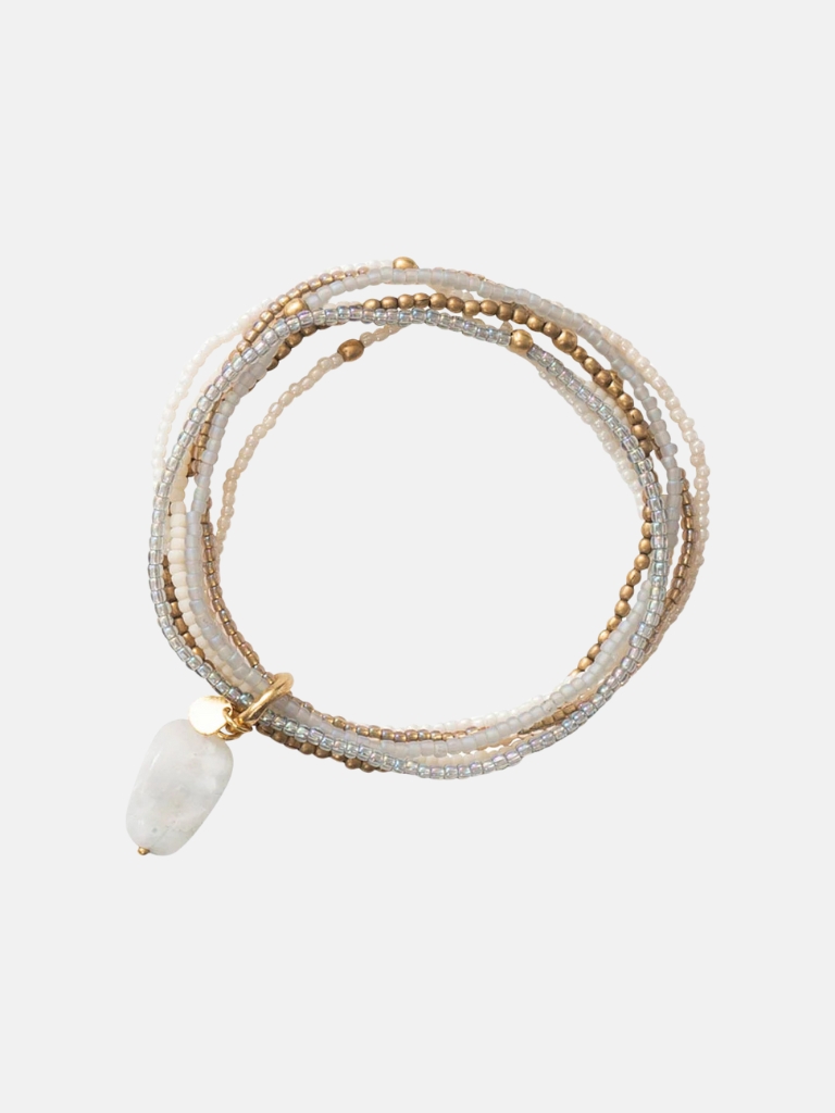 Armband - Nirmala Moonstone GC, Silver