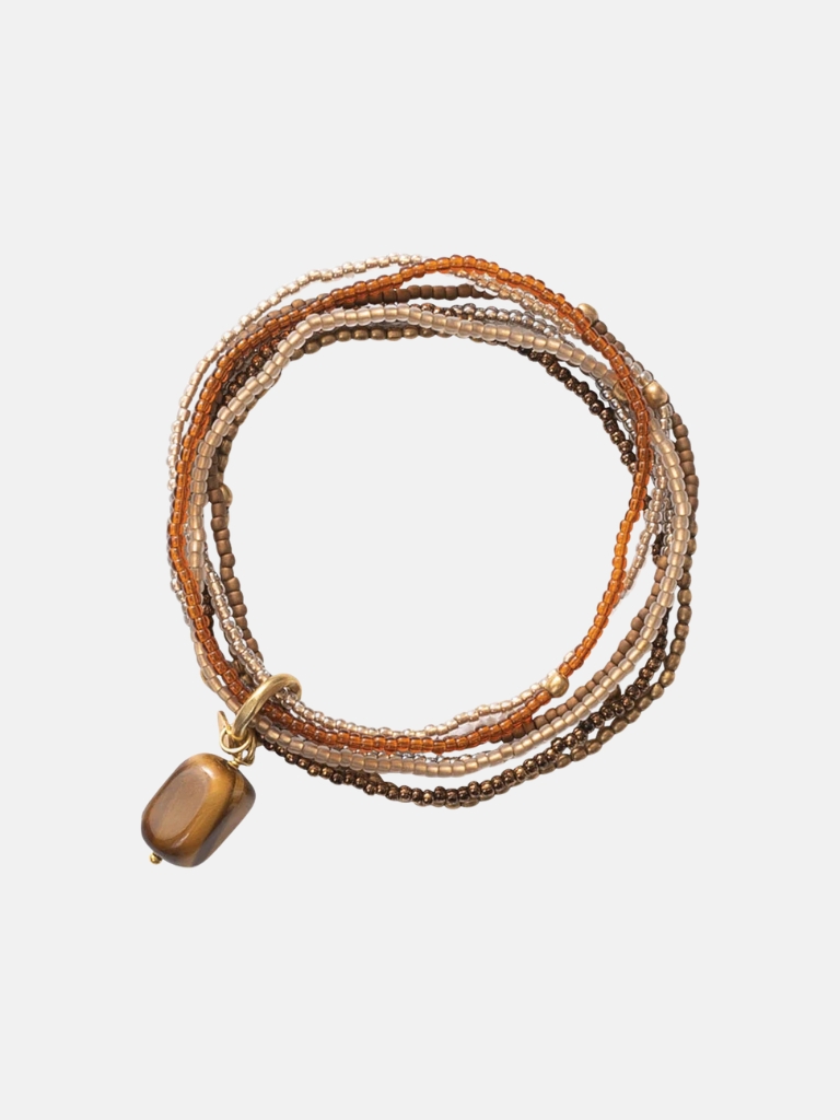 Armband - Nirmala Tiger Eye GC, Gold