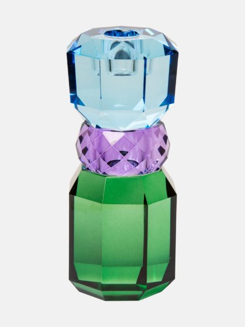 Kristallhalter, Grün/Violet/Kobalt