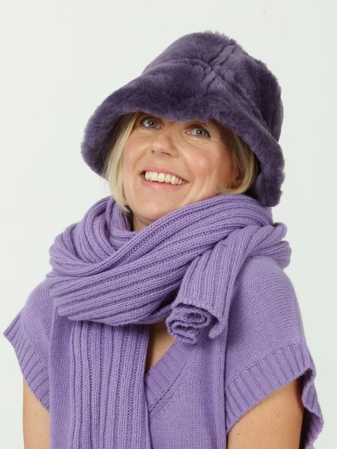 Schal - Maxi, Amethyst