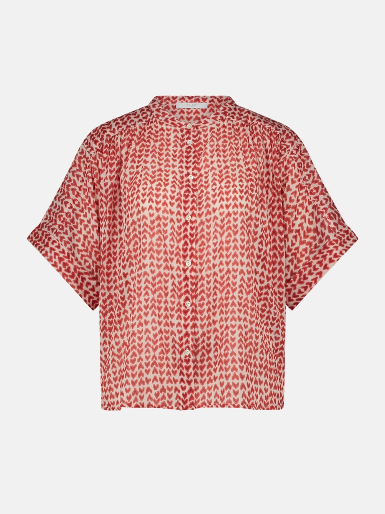 Bluse - Alex, Love Print – Bild 2