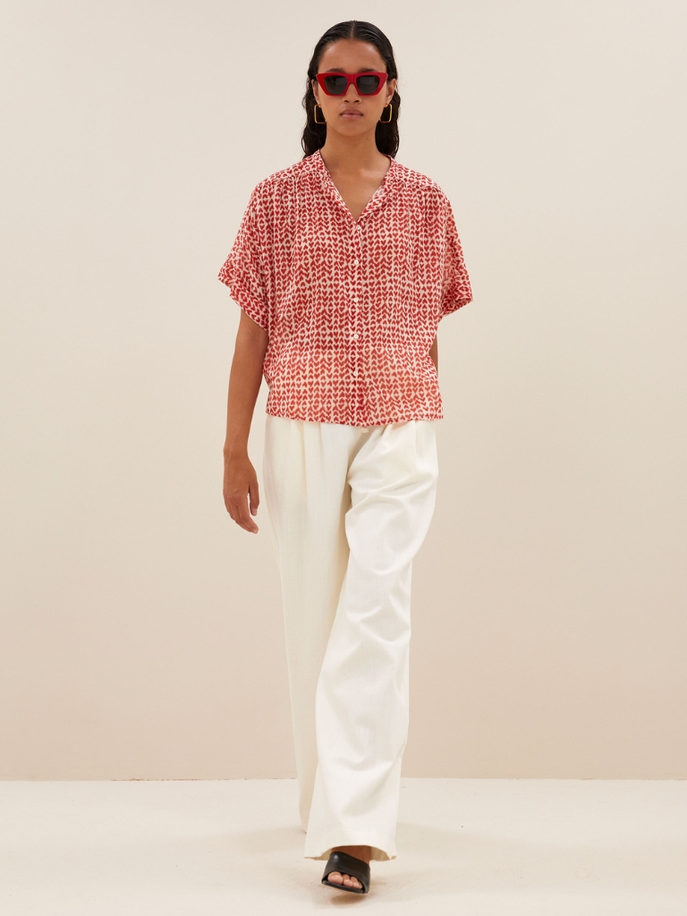 Bluse - Alex, Love Print – Bild 4