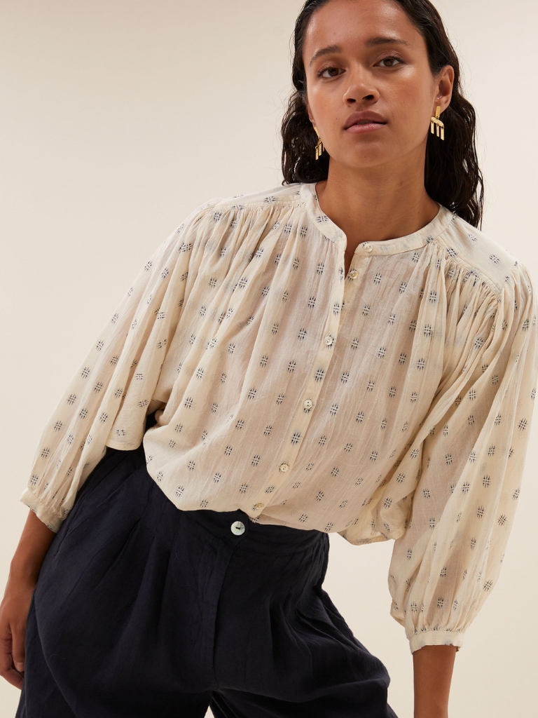 Bluse - Becky, Dali Blue – Bild 6