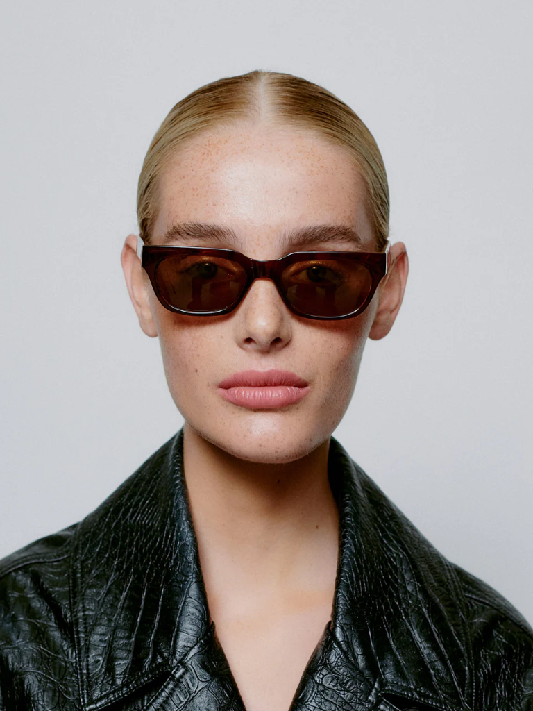 Sonnenbrille - Bror, Demi Light Brown Transparent – Bild 2