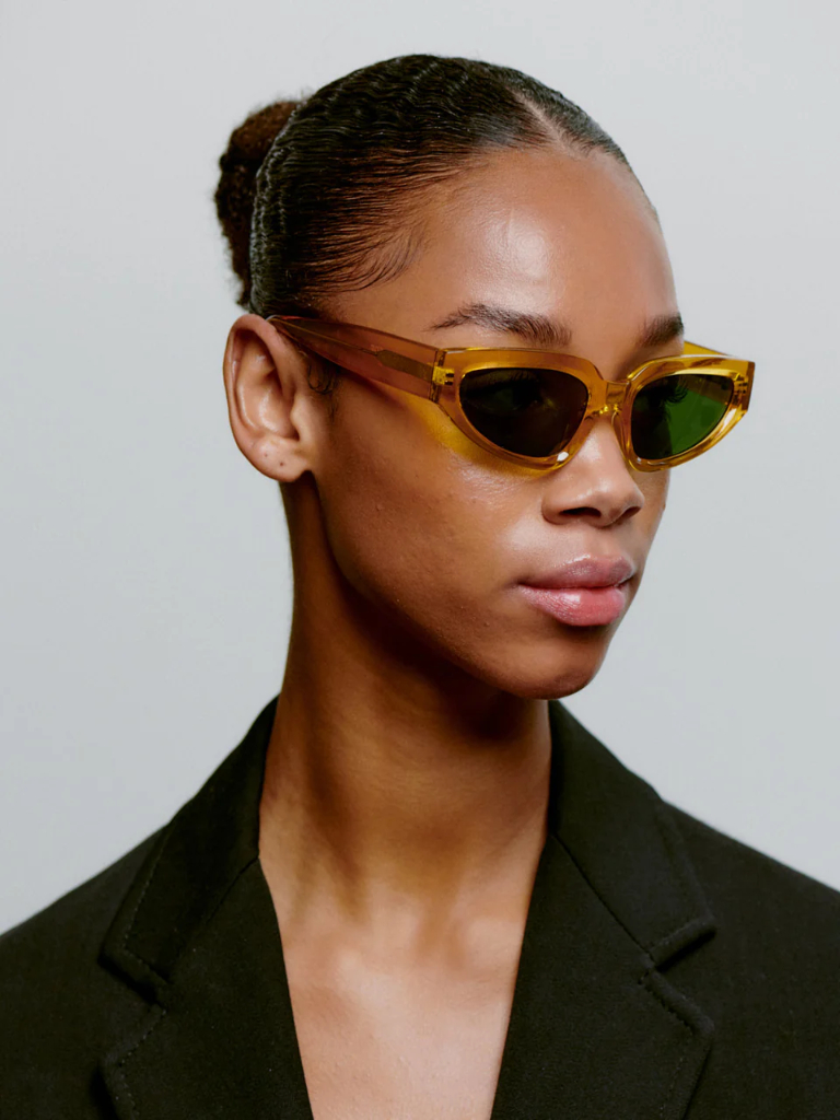 Sonnenbrille - Ella, Yellow Transparent – Bild 4