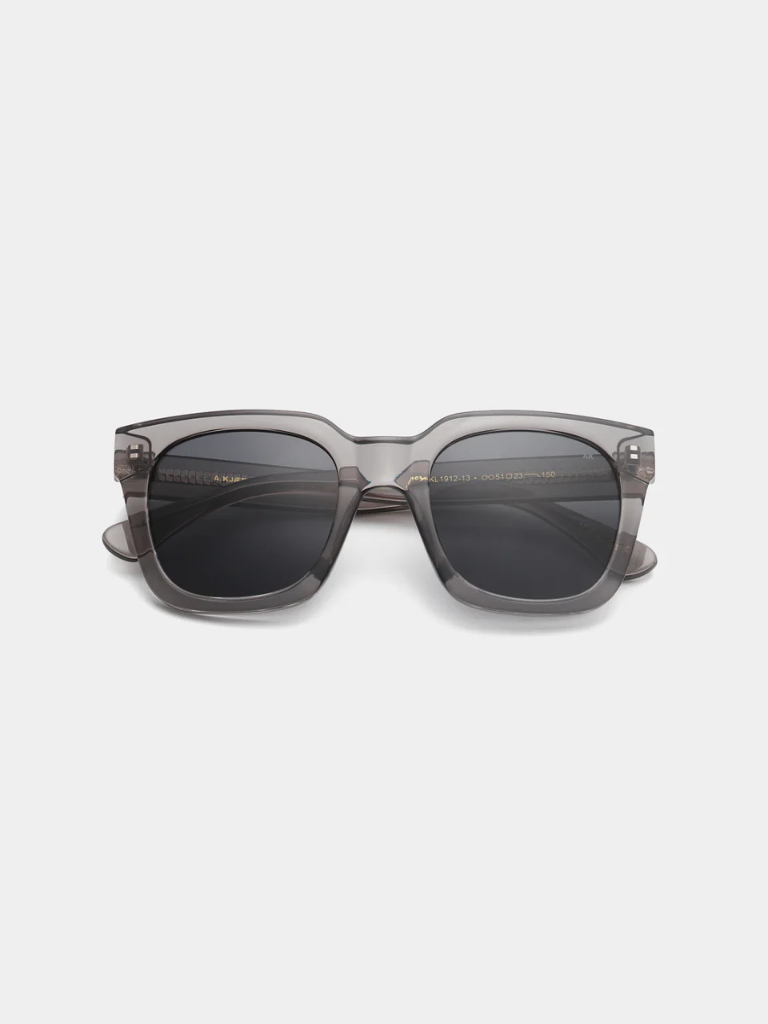 Sonnenbrille - Nancy, Grey Transparent – Bild 5