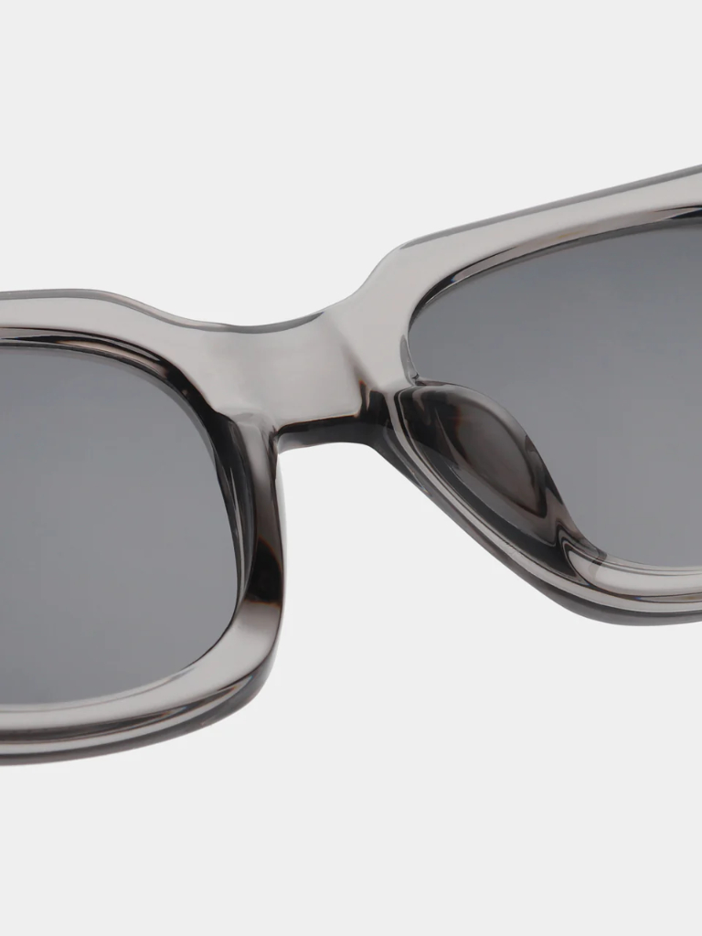 Sonnenbrille - Nancy, Grey Transparent – Bild 6
