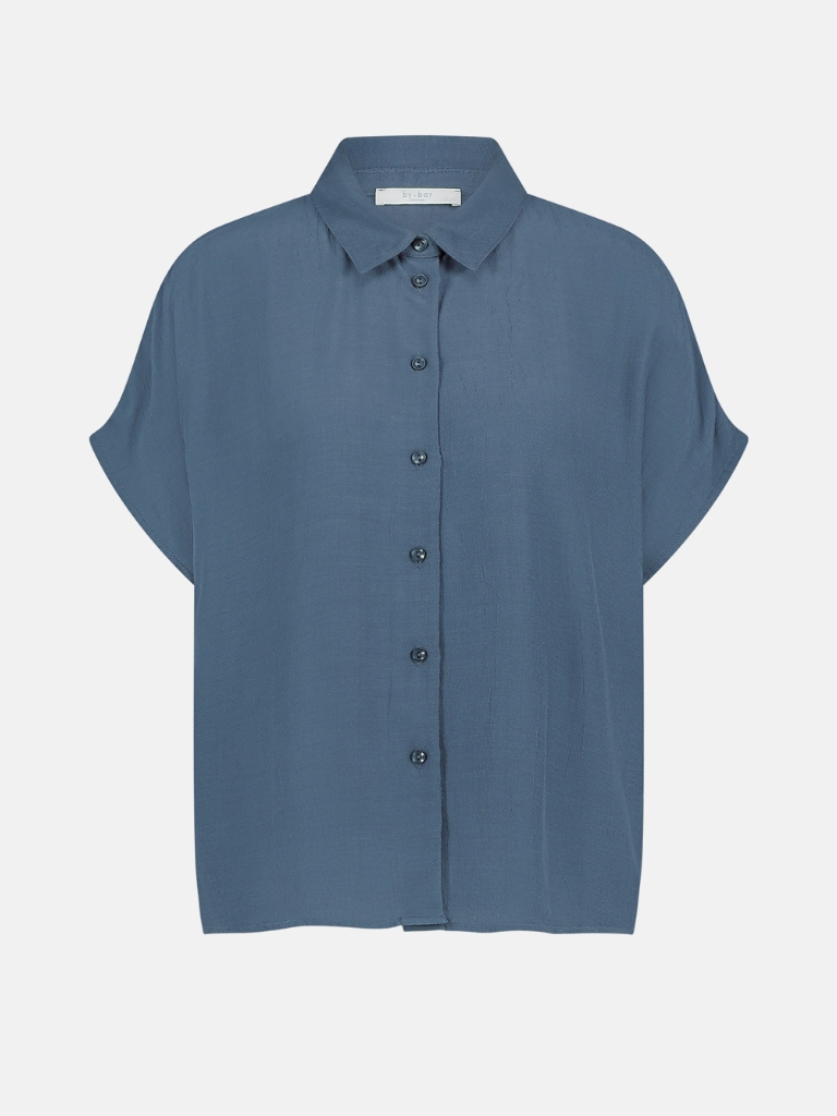 Bluse - Karly Viscose, Opal Blue – Bild 2
