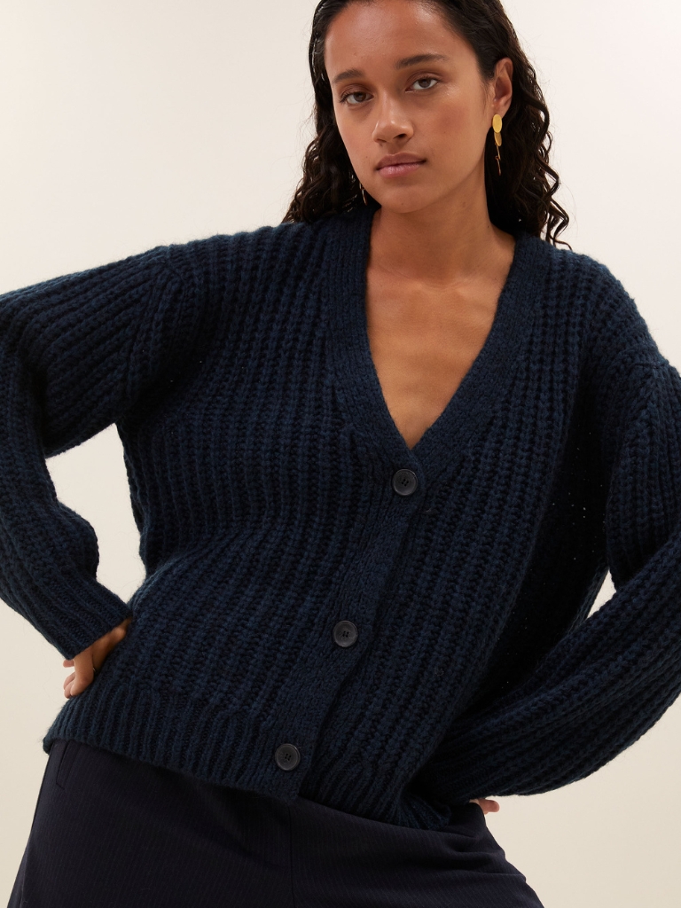 Cardigan - Bobbi, Navy – Bild 5