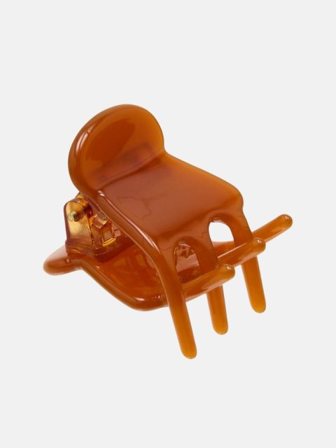 Haarspange - Pixie Mini Claw, Cognac