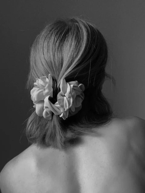 Alternative view of Haarspange - Rose Claw, Beige