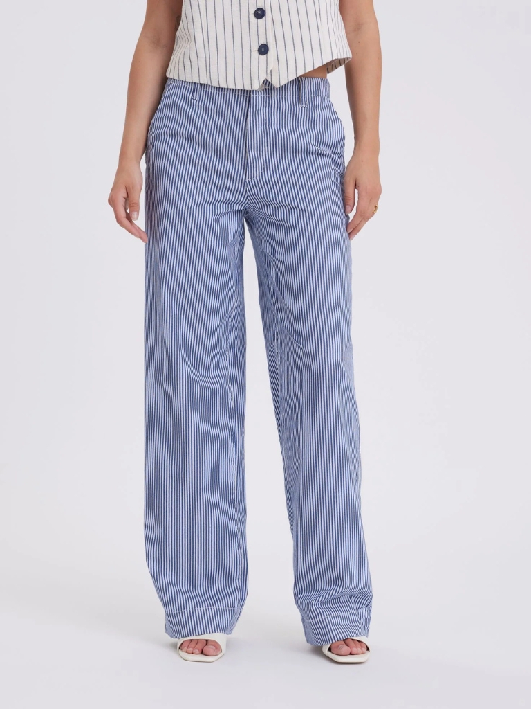 Hosen - Erica Regular, Blue Stripe – Bild 5