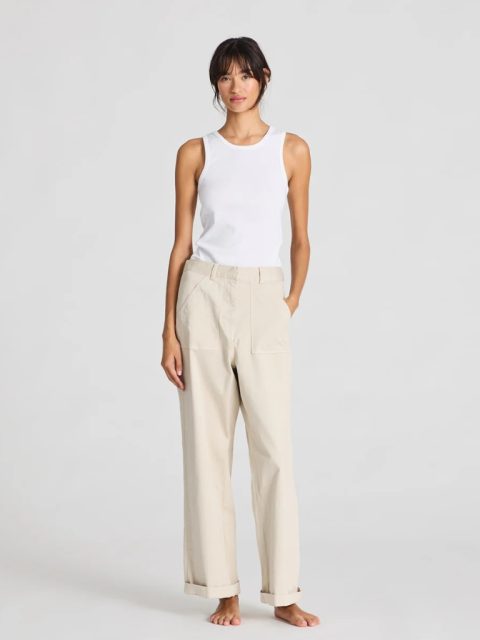 Hosen - Tinne Cotton Linen, Ancient Grey
