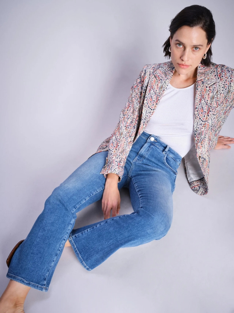 Jeans - Cecilia Sioux Regular, Blue – Bild 4