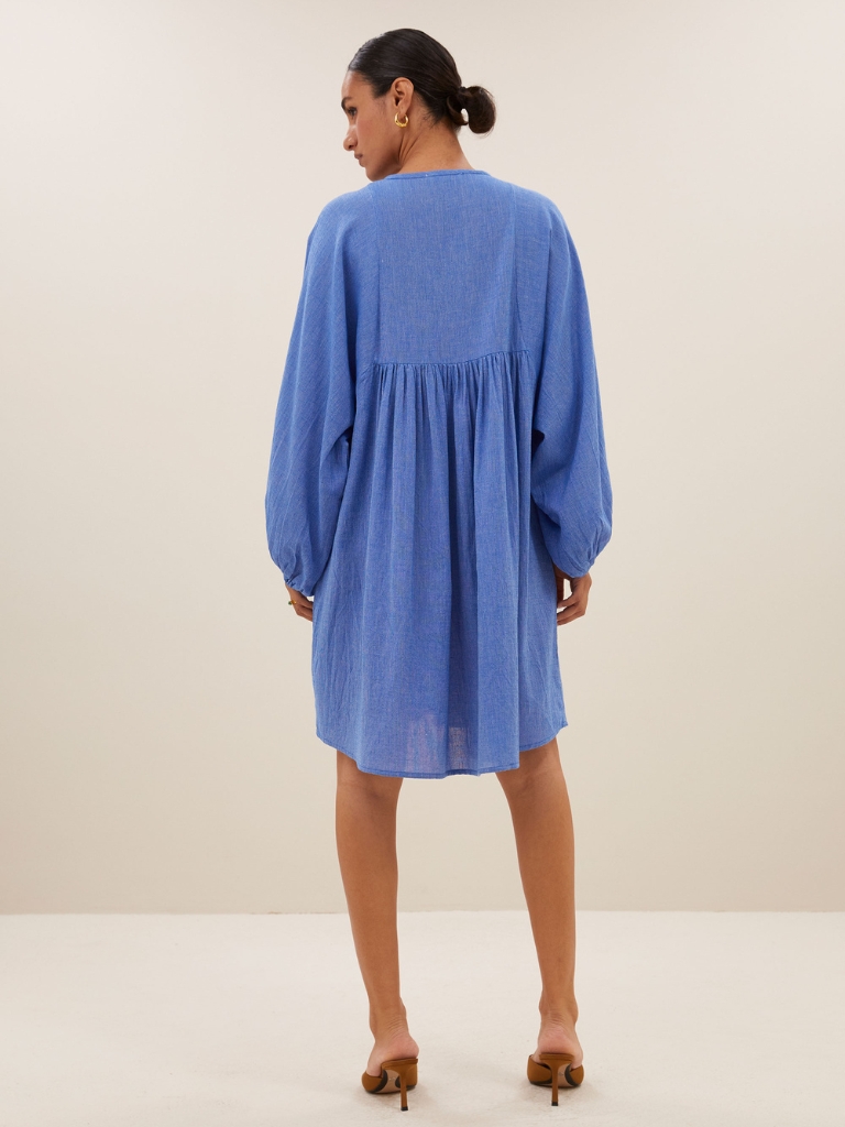 Kleid - Philou Athia, Sapphire Blue – Bild 4