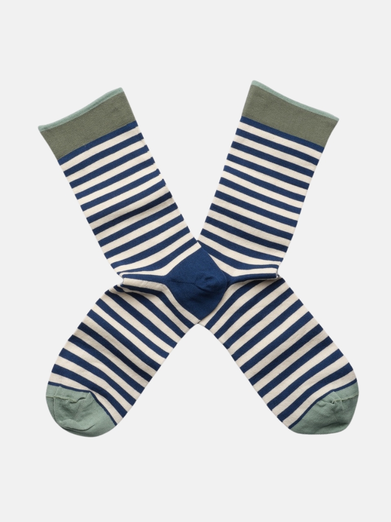 Socken - Chaussette Rayure Marine
