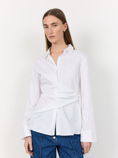 Bluse - LR Isla Solid 1, White