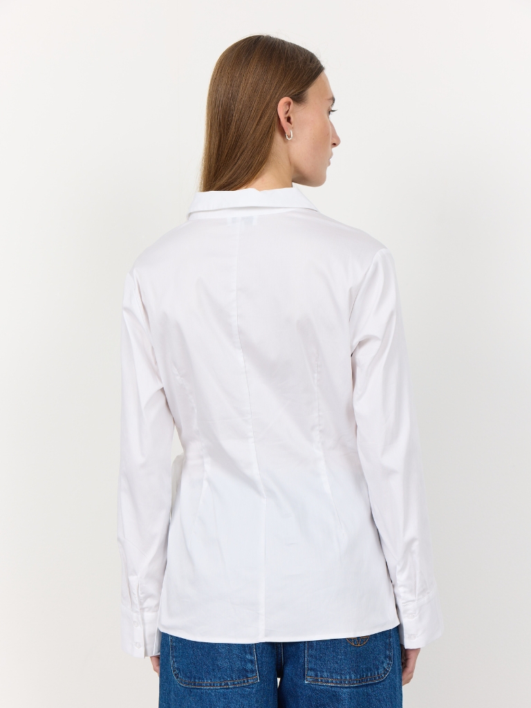 Bluse - LR Isla Solid 1, White – Bild 6