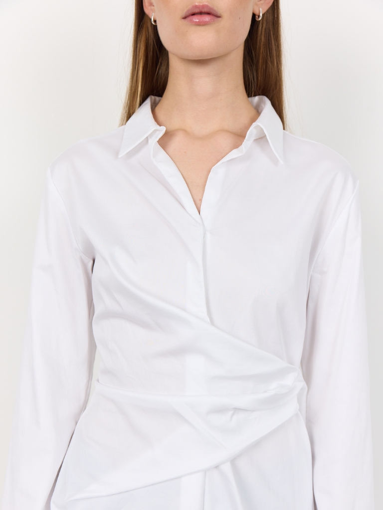 Bluse - LR Isla Solid 1, White – Bild 7