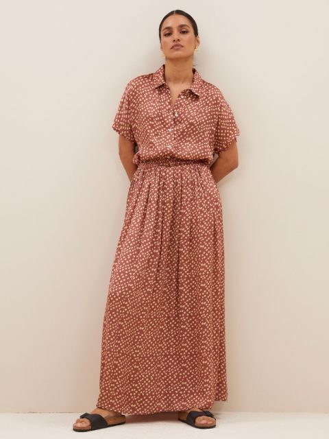 Bluse - Karly, Delhi Print