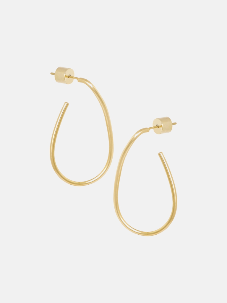 Ohrring - Fine Organic Studs (3.5cm) – Bild 2