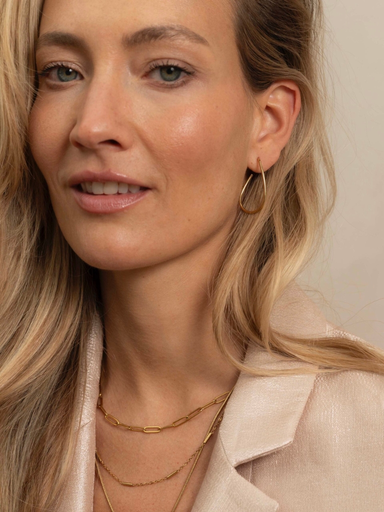 Ohrring - Fine Organic Studs (3.5cm) – Bild 4